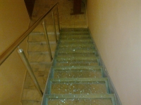Balustrade de exterior din sticla