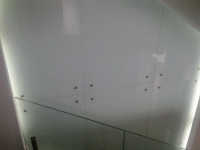 Balustrade sticla pentru scari interioare