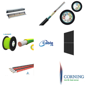 Cabluri cu fibre optice CORNING Conectică, Cabluri coaxiale 