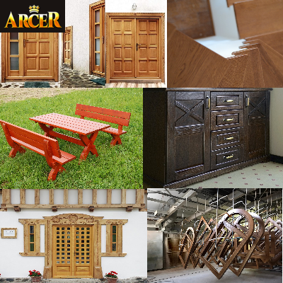 Tâmplărie lemn masiv la comandă