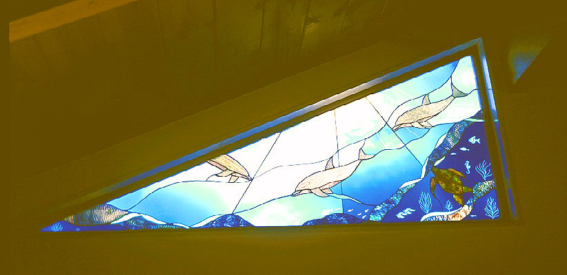 Vitralii clasice pe tavan